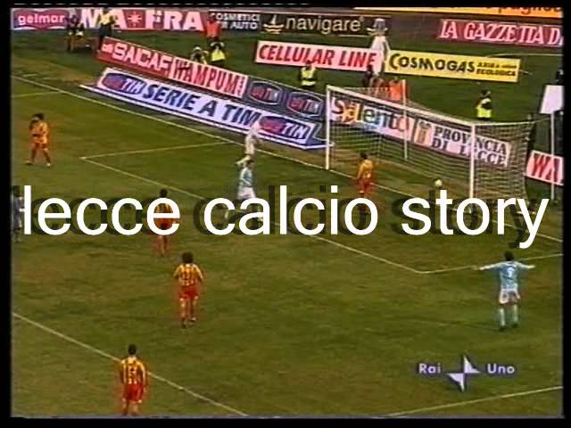 Lecce – Lazio 0-1 del 25 gennaio 2004 – Campionato Serie A 2003/’04 – 1.a giornata di ritorno