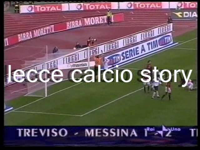 Roma – Lecce 3-1 del 30 novembre 2003 – Campionato Serie 2003/2004. 11°Giornata di andata.