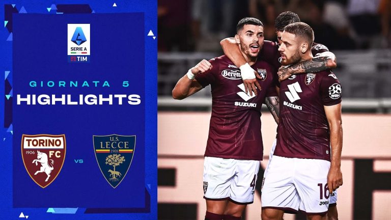 Torino-Lecce 1-0 – Campionato Serie A TIM 2022/2023, 5° Giornata.